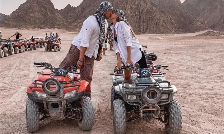Sharm: Quad Bike or Car Buggy, Camel ride & optional VIP Bedouin Dinner & Show