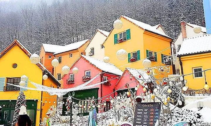 3day Korea winter private tour to Nami, Ski Resort and Ice Fishing Festival