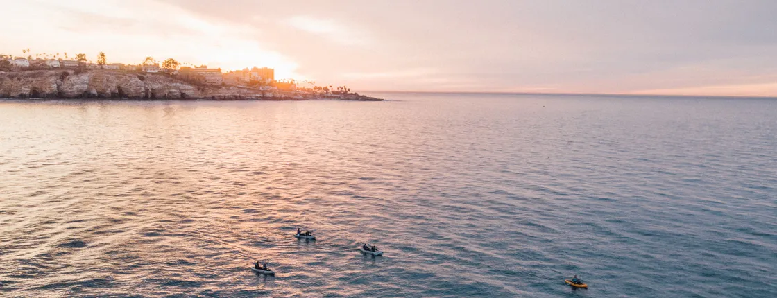 La Jolla sea cave kayak tour