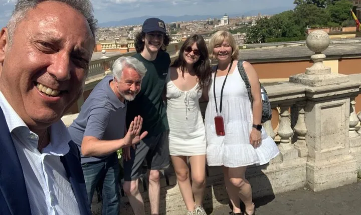 Private city tour in Rome with driver-guide