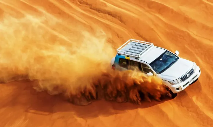 Abu Dhabi Evening Desert Safari with BBQ Dinner and all Camp Activities