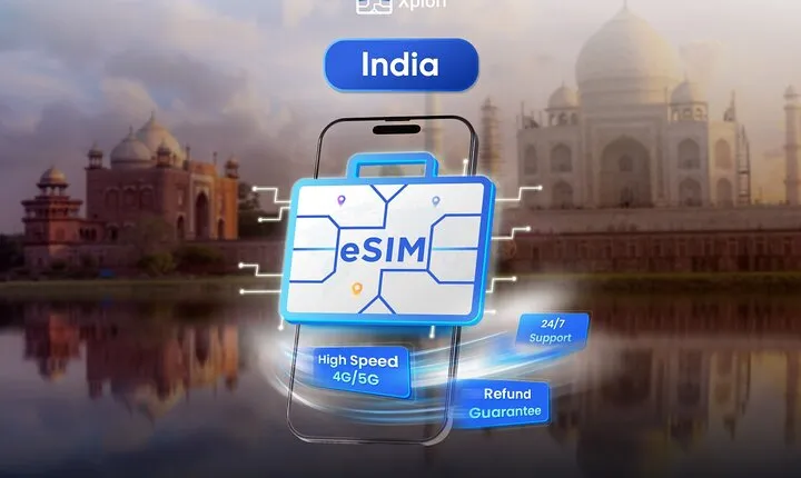 India eSIM (1 to 30 days. Up to 45GB of data)
