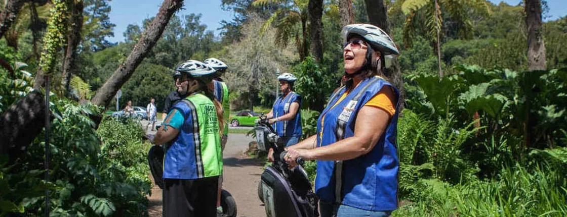 Self-balancing scooter tour of San Francisco's Golden Gate Park