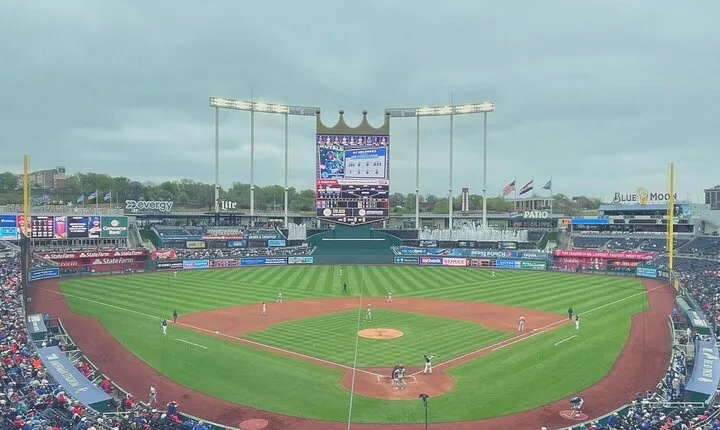 Kansas City Royals Baseball Game Ticket at Kauffman Stadium
