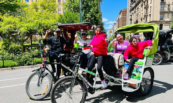 Central Park 2 - Hours Private Pedicab Guided Tour