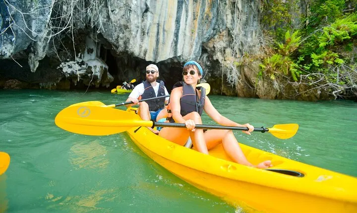 Full Day Sea Cave Kayaking Small Group From Koh Lanta