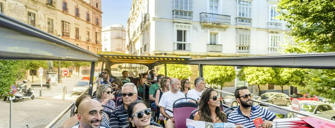48-hour Cádiz hop-on hop-off tour with optional Cathedral ticket