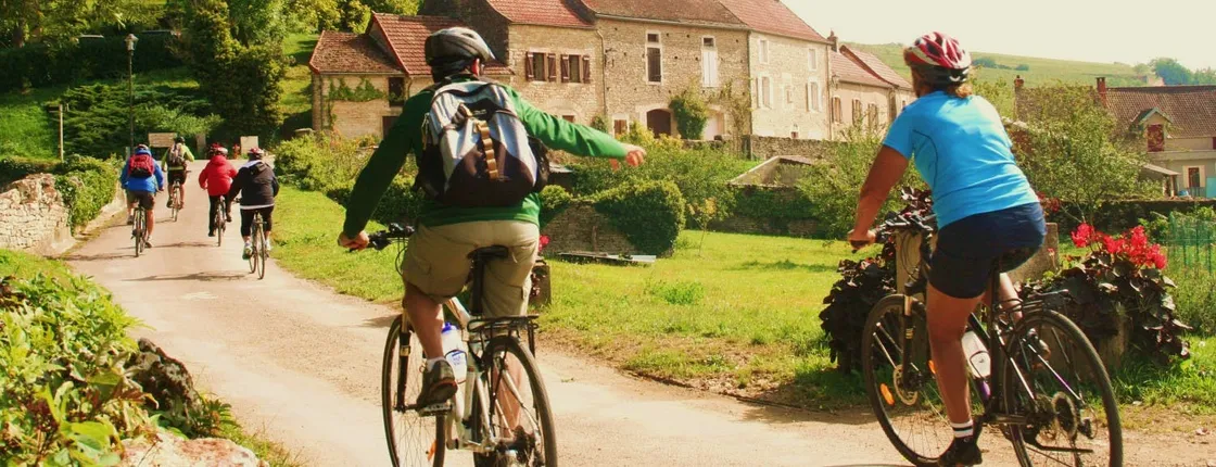 Burgundy bike and wine tour