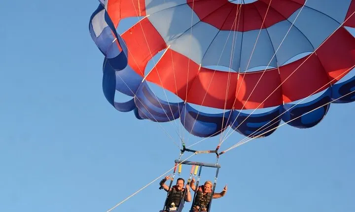 Catch the Breeze, Soar Above the Waves with Parasailing -Hurghada