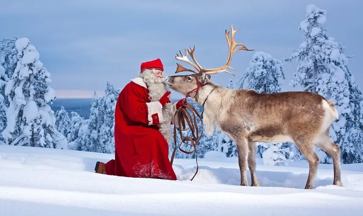 All in One Santa Claus Village with Husky Sledding Adventure