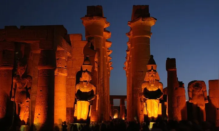 Sound and Light Show at Karnak Temple 