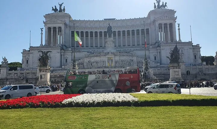 Rome: Castel Sant Angelo Entrance & Hop On Hop Off 24H Bus Ticket