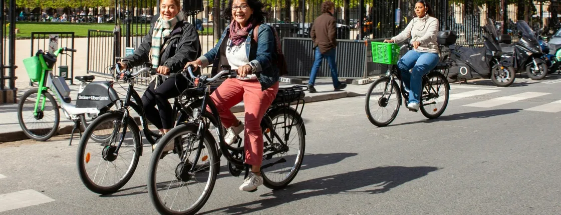 Electric bike tour of Paris