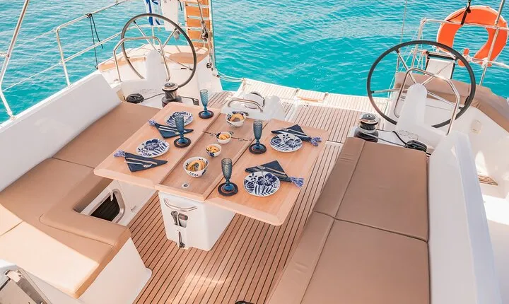 Athens Private Full Day Sailing Cruise with Greek Gastronomy