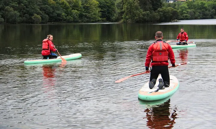 Stand Up Paddle Boarding in Aberfeldy