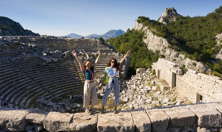 Termessos National Park & Duden Waterfall: Antalya's Delights