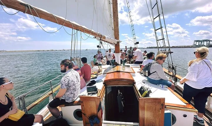 Pastries & Prosecco Aboard a Tall Ship in Boston Harbor