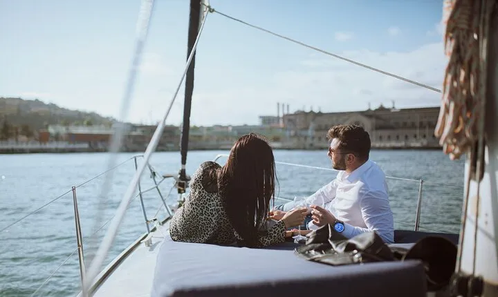 Private sailing trip from Barcelona with open bar