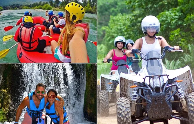 Quad Safari & Rafting Combo Tour From Antalya, Side, Alanya,Kemer