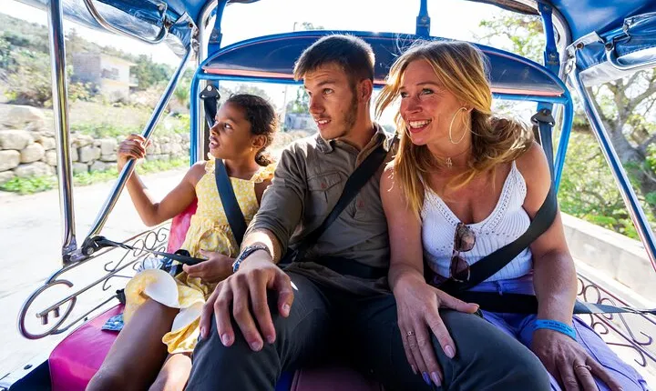 Gozo All Inclusive Chauffeured Tuk Tuk Day Tour - Blue Lagoon