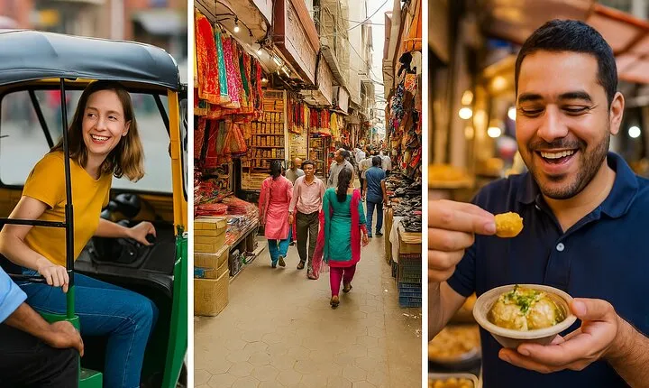 Agra’s Hidden Gems & Flavors on a Thrilling Tuk-Tuk Tour 3-4 Hrs