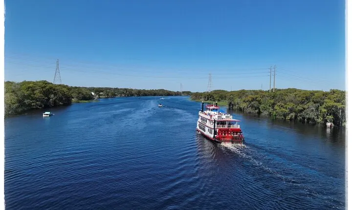 Italian Buffet Dinner Cruise Aboard the Barbara Lee Paddlewheeler