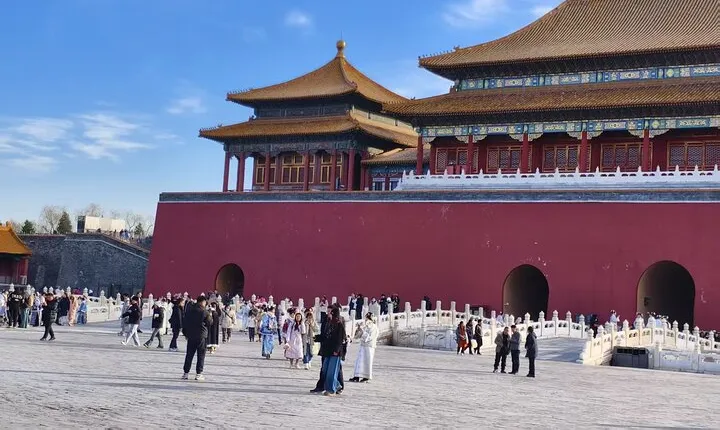 Beijing Top2 Forbidden City & Mutianyu Great Wall Mini Group Tour