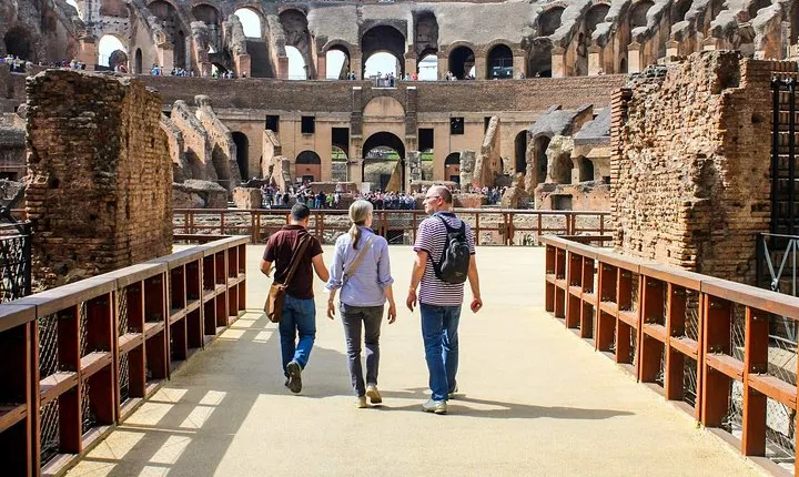Colosseum Arena Tour & Ancient Rome Access (Small group)