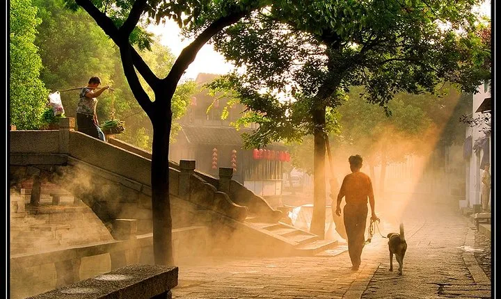 Private Round Trip to Tianping Mtn & Mudu Water Town from Suzhou