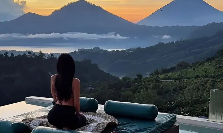 Kintamani Sunrise Cafe, Hot Springs & Rice Terrace Guided Tour