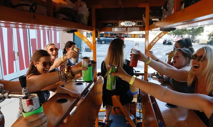 2 Hour Pedal Bar Tour through Downtown Louisville