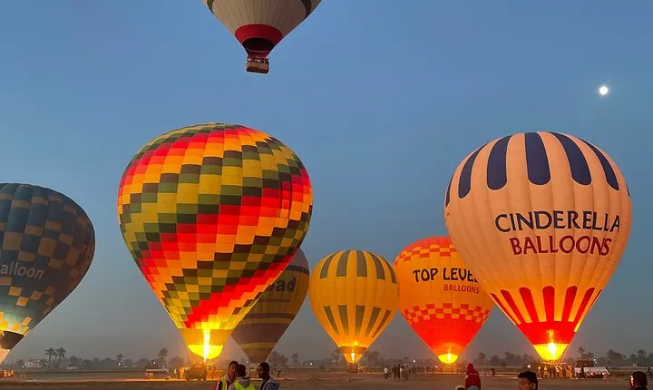 Hot Air Balloons Ride Luxor, Egypt