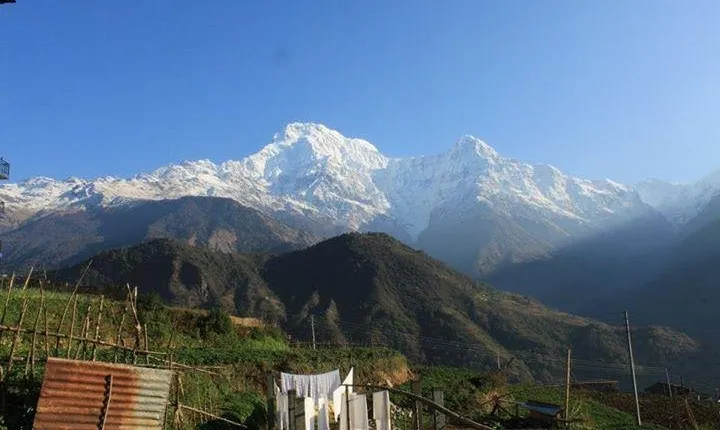 Private Short Trek To Annapurna view Himalaya