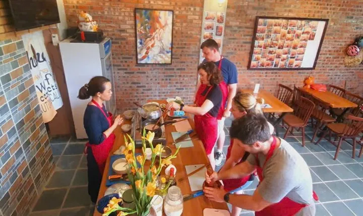 Vietnamese Cooking Class with Local Family in Hue