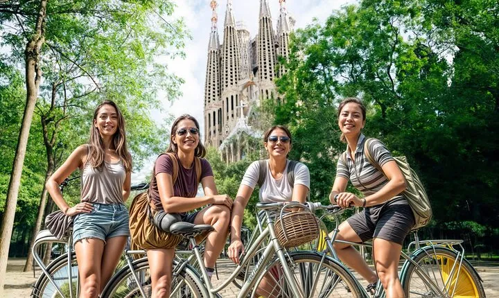 Barcelona Private Bike/eBike Tour & Sagrada Familia Tickets