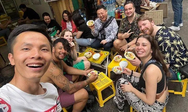 AUTHENTIC Hanoi Street Walking Foodie Tour By Day Time
