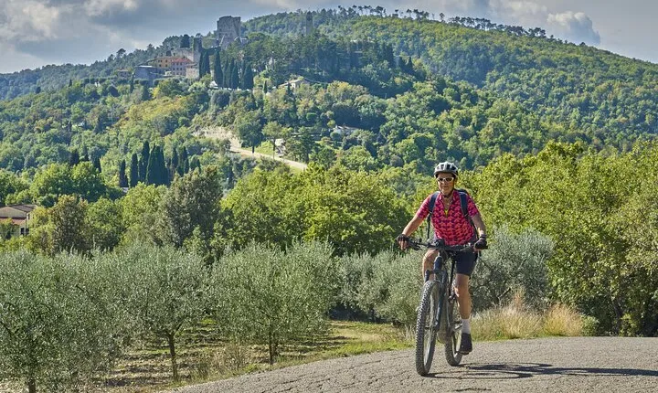 Florence Countryside PRIVATE E-Bike Tour with Wine Tasting