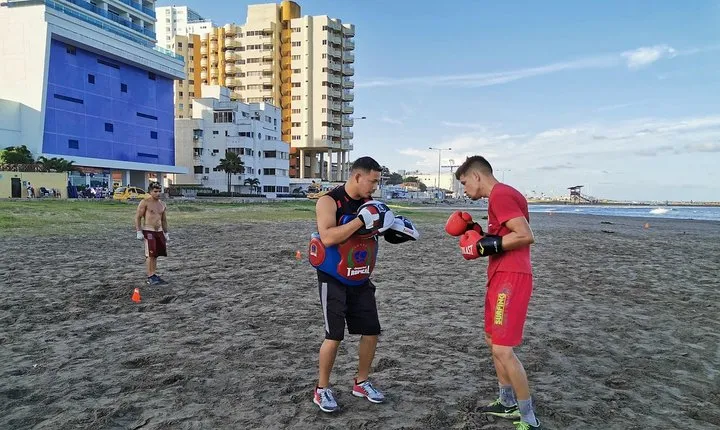 Boxing On The Beach