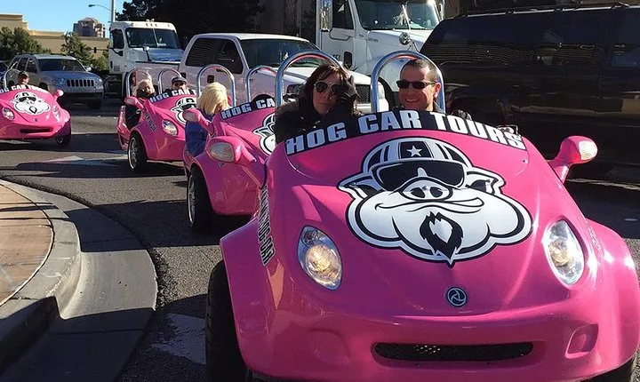 Las Vegas Strip and Downtown Scooter with Food Tour