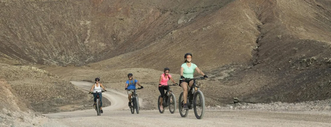 35 km North Fuerteventura Volcanic Discovery Guided E-bike Tour