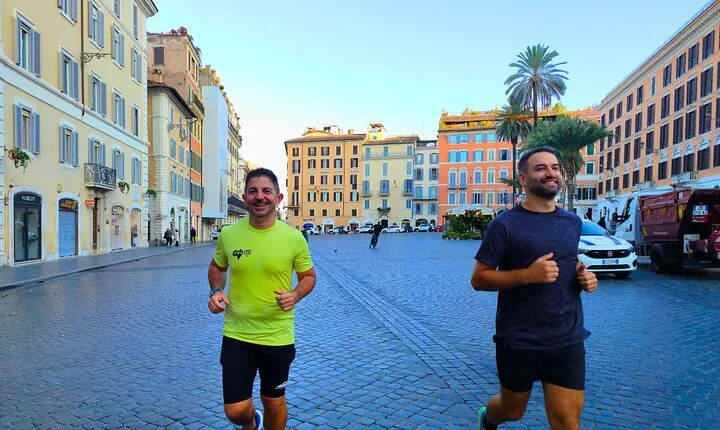 Run Rome's Historical Centers with a Local: 7K Group Running Tour