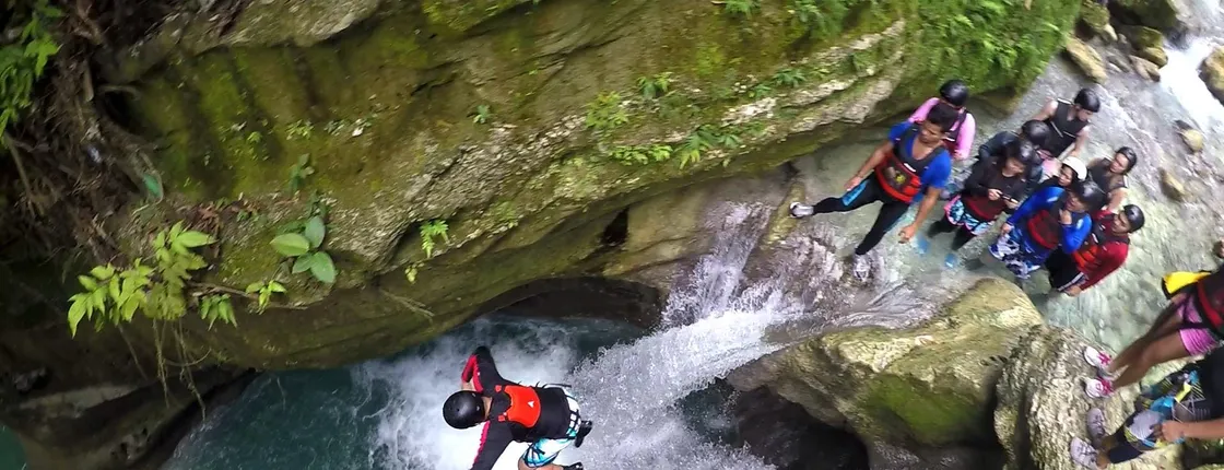Full-day Badian canyoneering adventure