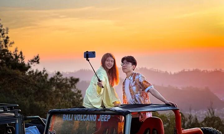 Mount Batur Volcano Sunrise Jeep Tour and White Water Rafting