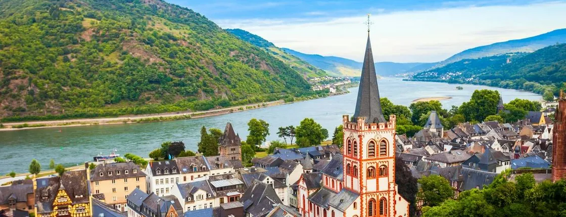 Koblenz in-app self-guided audio tour with Rhine and Moselle walk