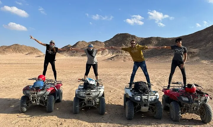 PRIVATE! 3-Hour or 5-Hour Quad Safari Tour to Sahara Desert