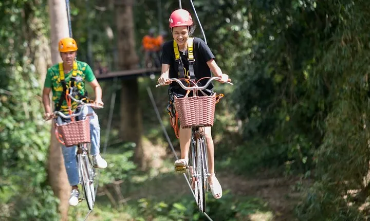 Sky Bike & Swing Adventure Tour From Koh Samui