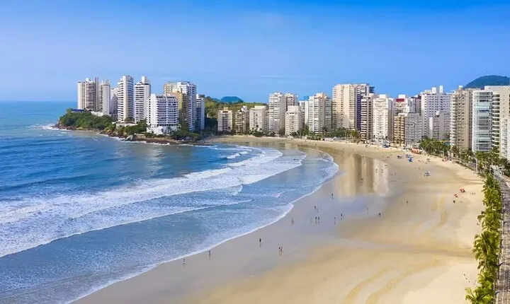 Santos & Guarujá Beach Tour- 8 hours- Pickup in São Paulo