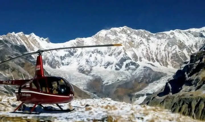 Annapurna Base Camp Helicopter tour from Pokhara