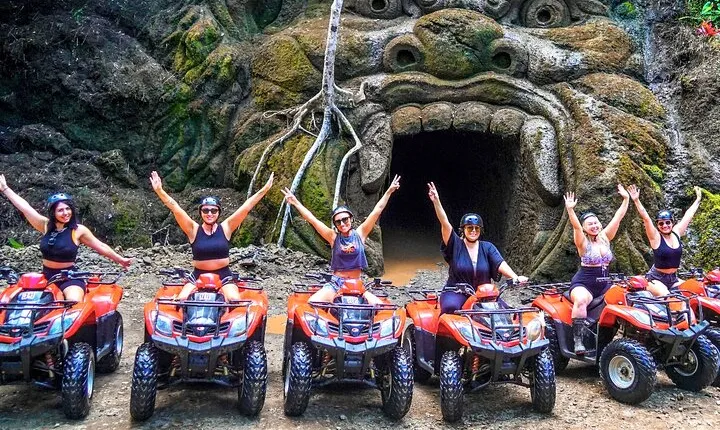 Ubud ATV Quad Bike Adventure with Cretya Pool and Lunch