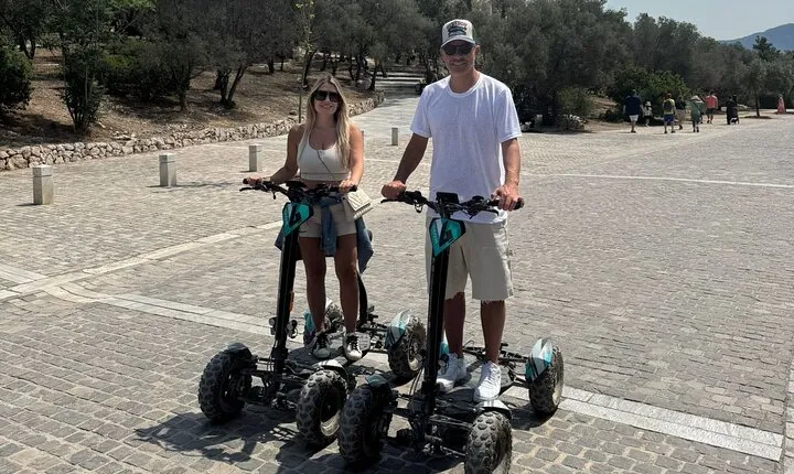 Best of Athens Electric ATV Scooter Tour